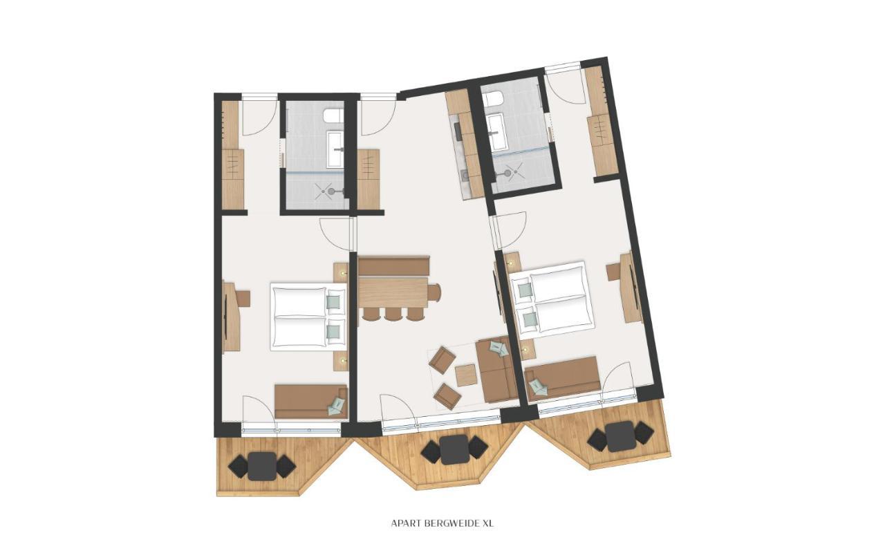 Aparthotel Hochland Gmbh Nauders Exteriör bild